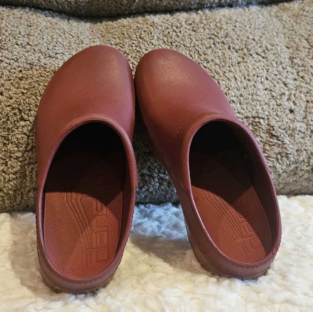 Dansko Burgundy Slip-On Shoes